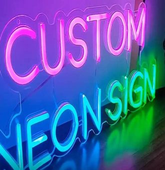 custom acrylic letters led neon sign