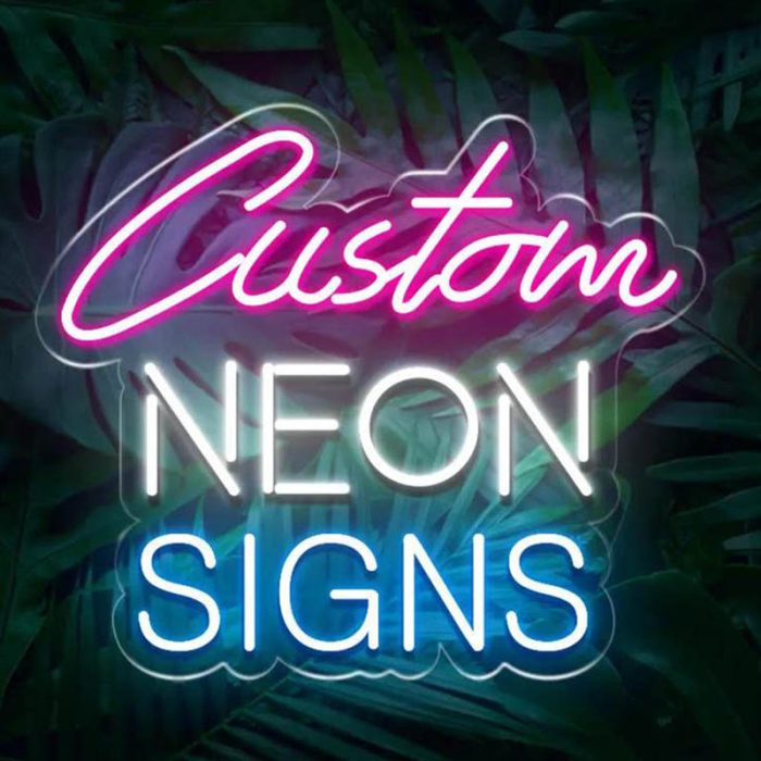 custom acrylic letters led neon sign