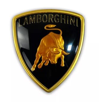 logotipo do carro de sinalização automotiva lamborghini