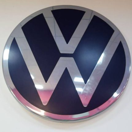 volkswagen automoción señalización vw coche logo