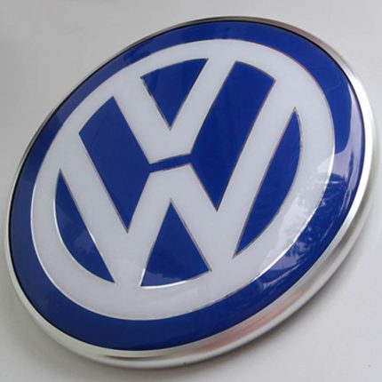 volkswagen automoción señalización vw coche logo