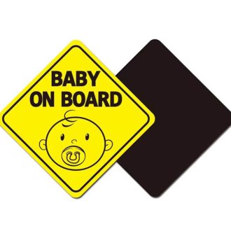 baby on board car sticker