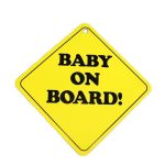 baby on board car sticker