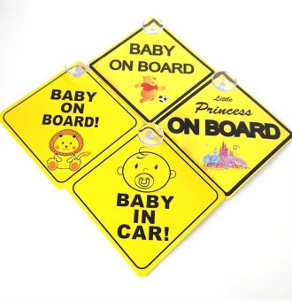 Baby On Board Car Sticker Window Sign