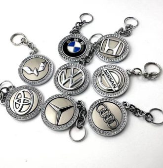 Metal Auto Car Logo Keychain