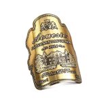 etiquetas adhesivas de metal para botellas de vino