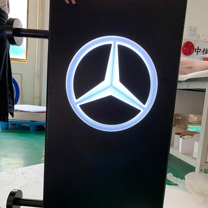Sinalização automóvel Mercedes-Benz - Logotipo do carro