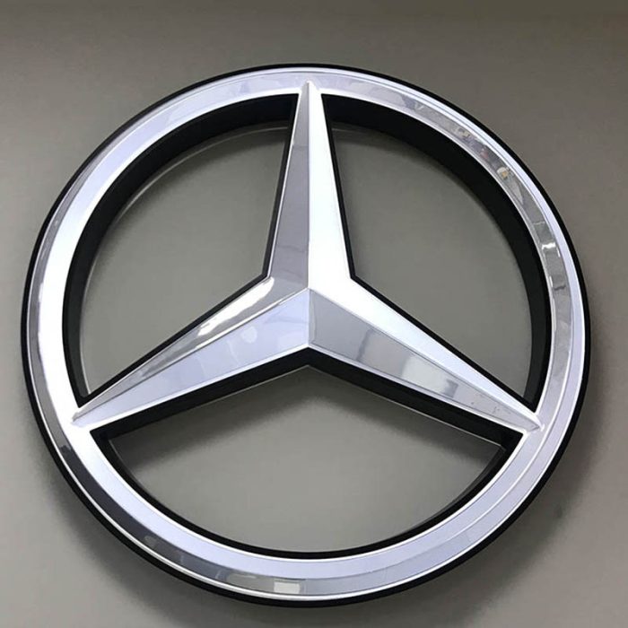 Sinalização automóvel Mercedes-Benz - Logotipo do carro
