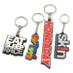 2d 3d keychain soft pvc key chain