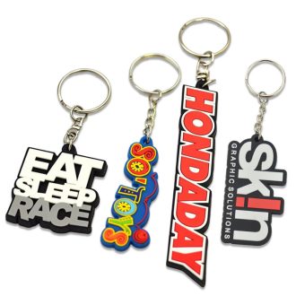 2d 3d keychain soft pvc key chain