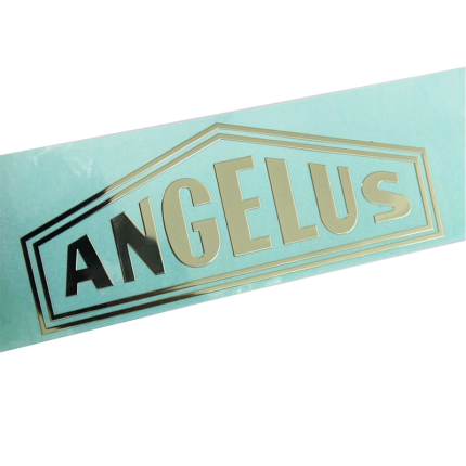 Adesivo metálico 3D com transferência de metal