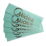 Adesivo metálico 3D com transferência de metal