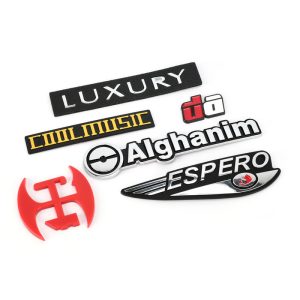 ABS Chrome Car Badge Auto Emblems