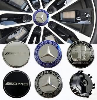 mercedes benz car floating wheel cap