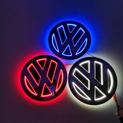Logótipo da Volkswagen na luz traseira LED 5D
