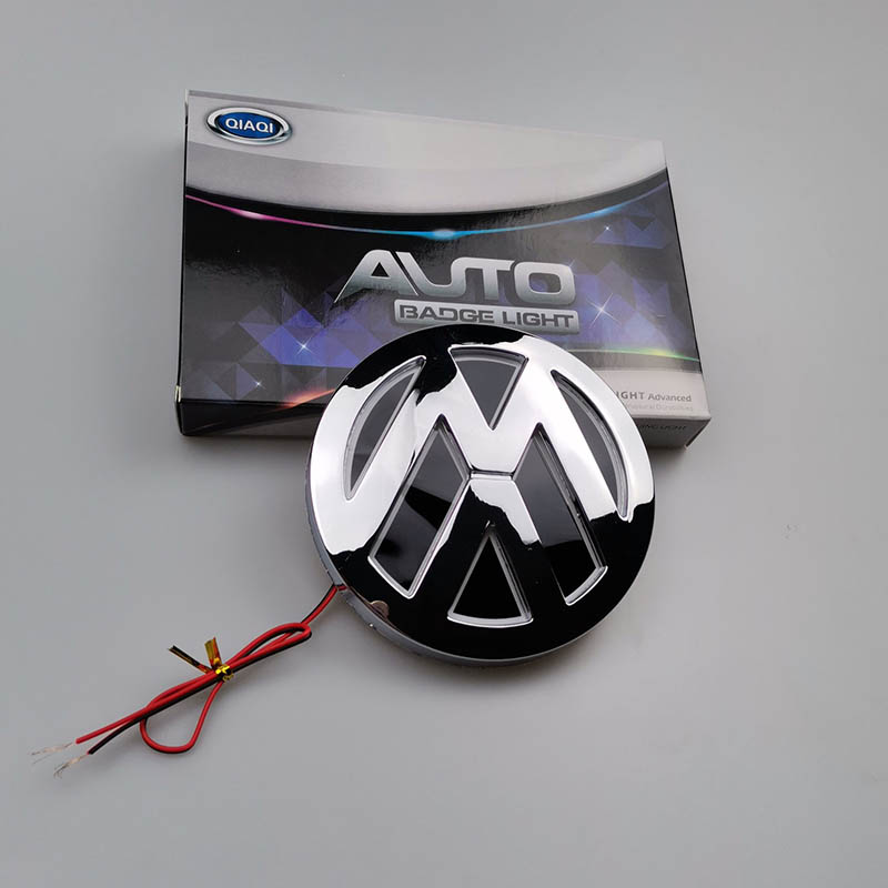 Logótipo da Volkswagen na luz traseira LED 5D Logótipo da Volkswagen na luz traseira LED 5D