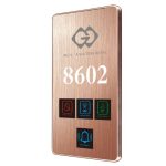 electric hotel door sign plate doorplate