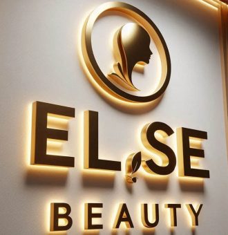 stainless steel illuminated backlit sign