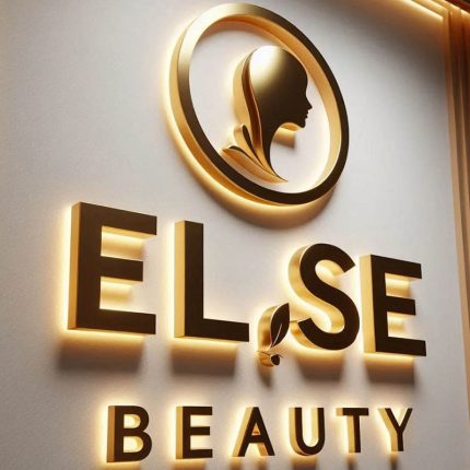 Panneau rétroéclairé lumineux en acier inoxydable