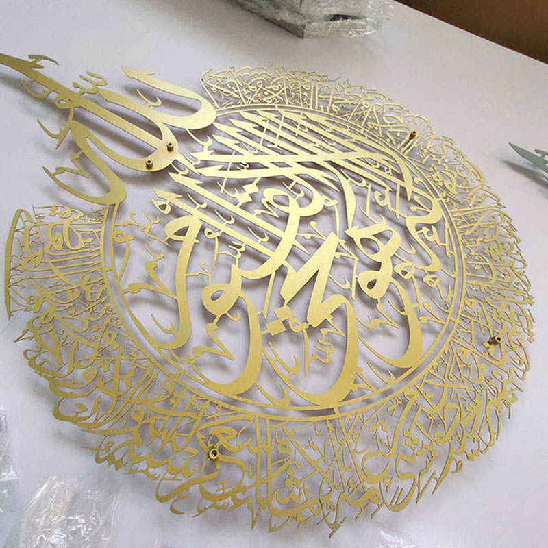 wall art plated metal crafts hang decor