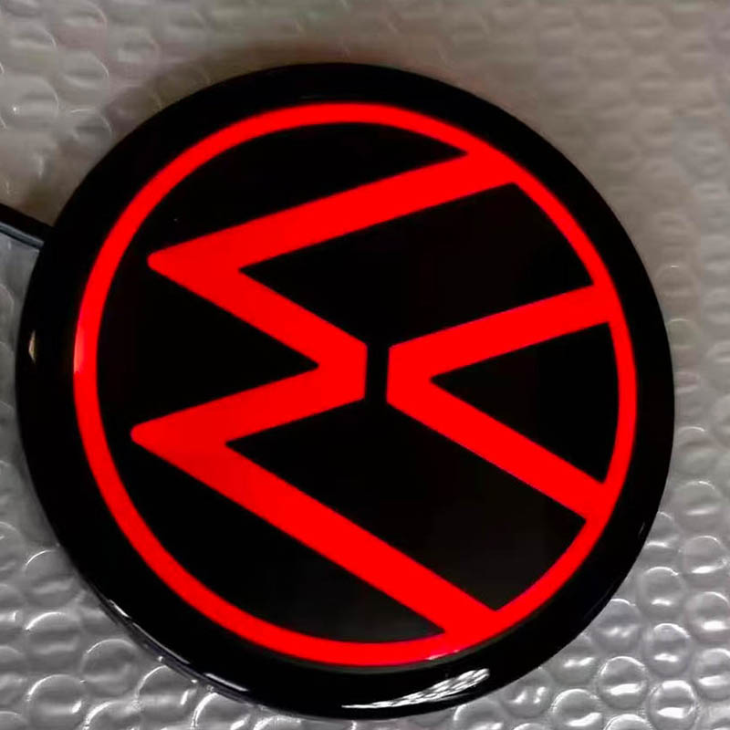 volkswagen tiguan car rear led emblem